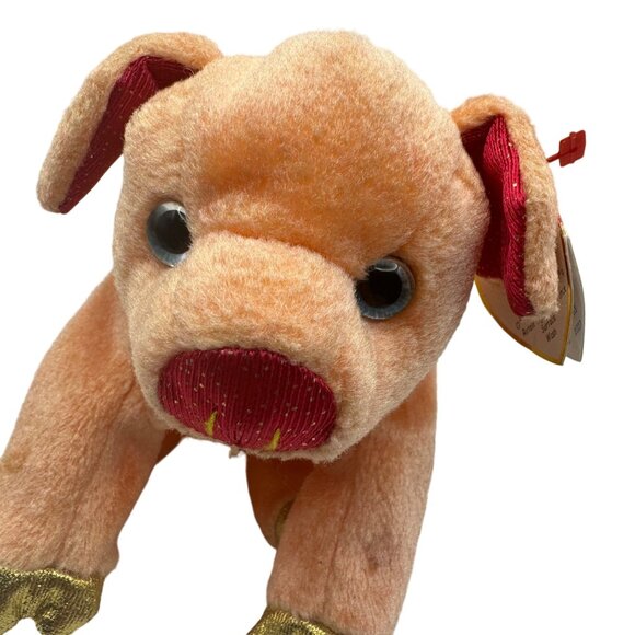 Ty Beanie Babies Zodiac Pig Plush Stuffed Animal 1995-2007 - Picture 2 of 7